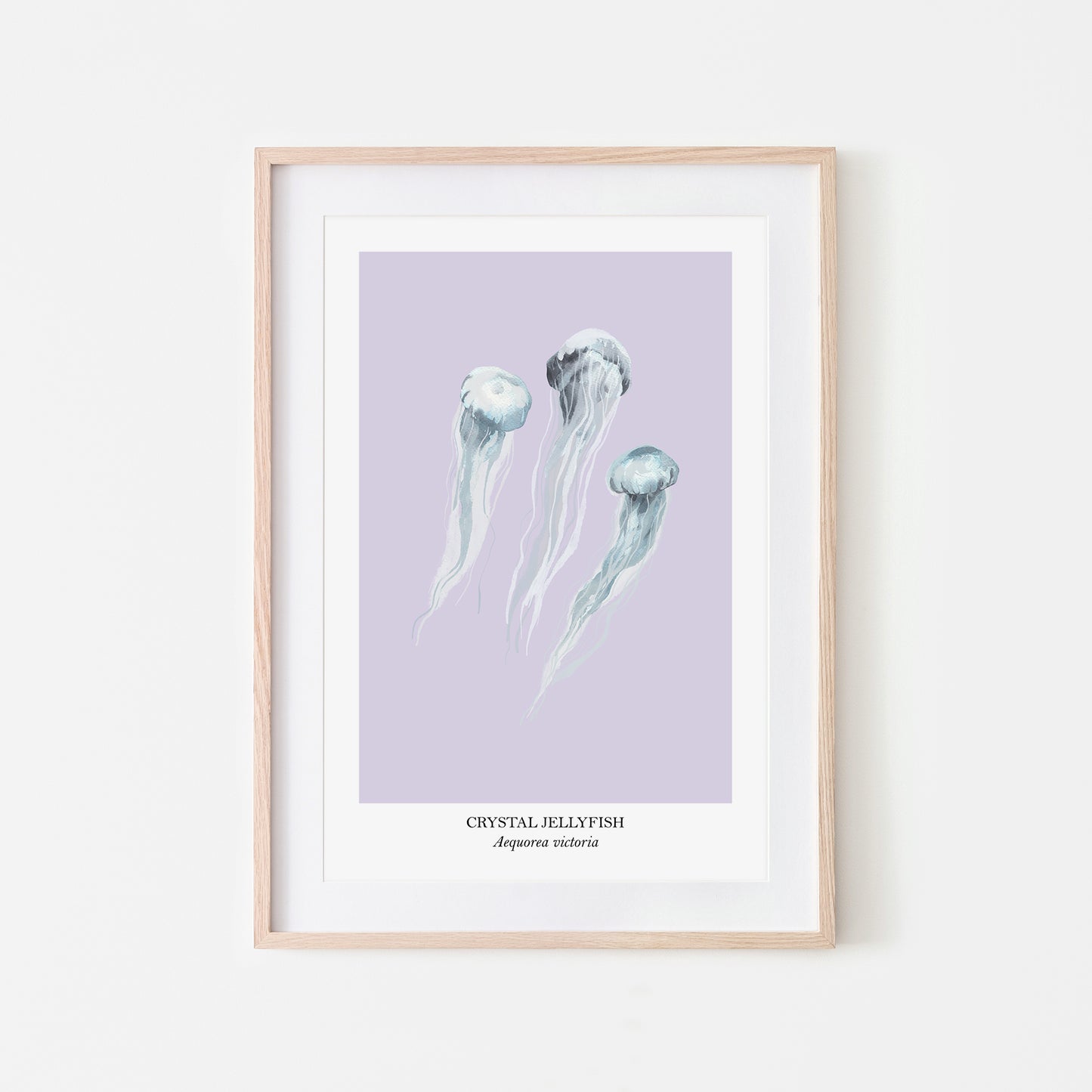 Jellyfish-Watercolour-Sea-Creature-Wall-Art-in-Peri-Purple