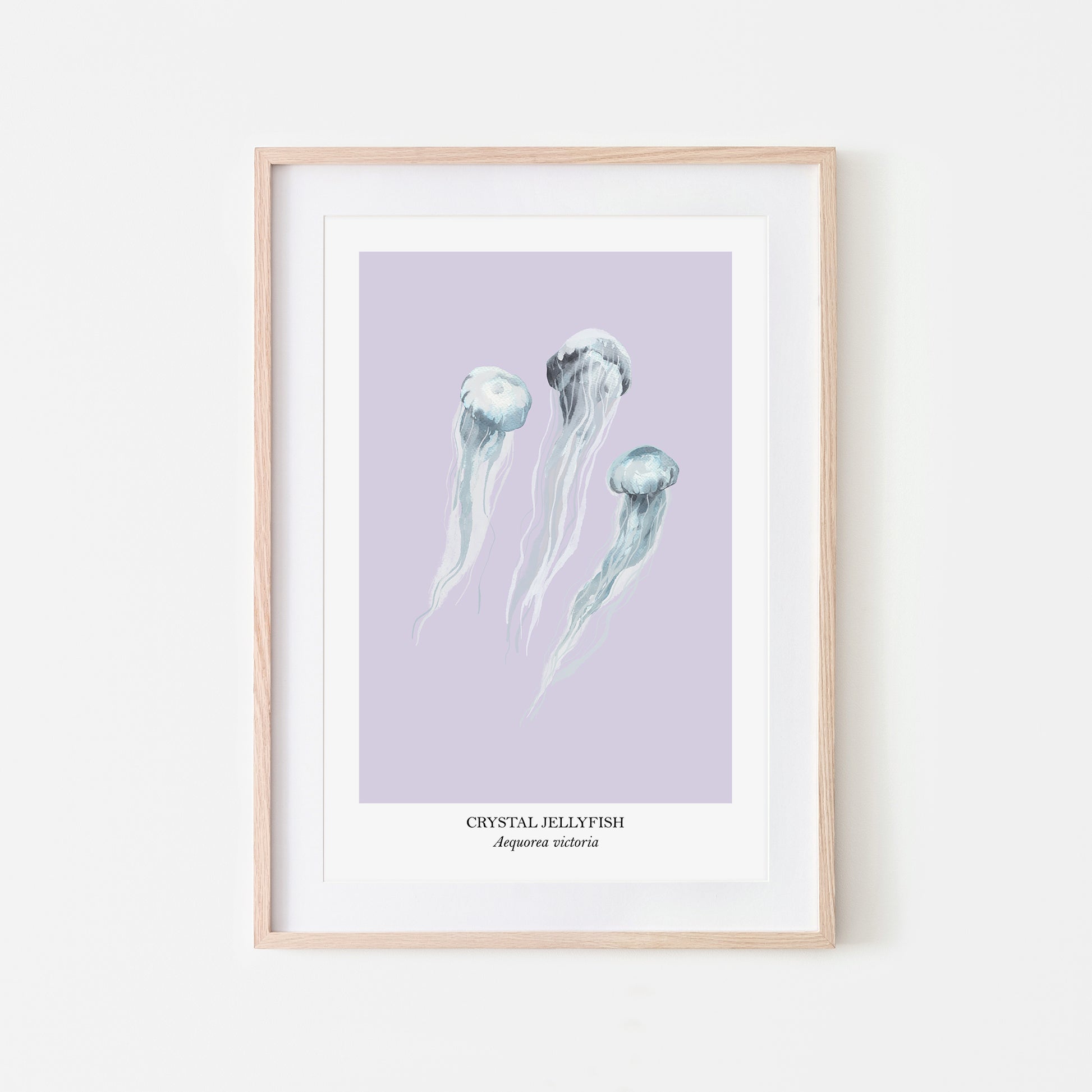 Jellyfish-Watercolour-Sea-Creature-Wall-Art-in-Peri-Purple