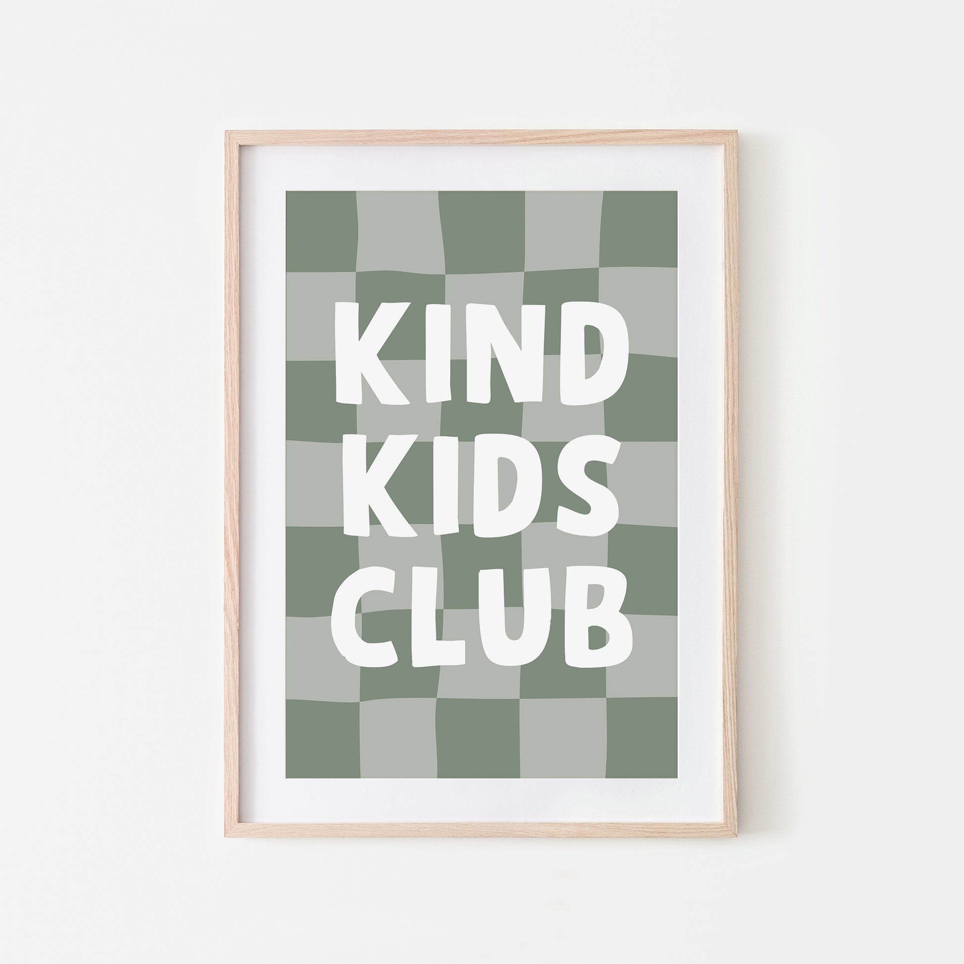 Kind-Kids-Club-Childrens-Wall-Art-Poster-in-Eucalyptus-Website-Main-Image