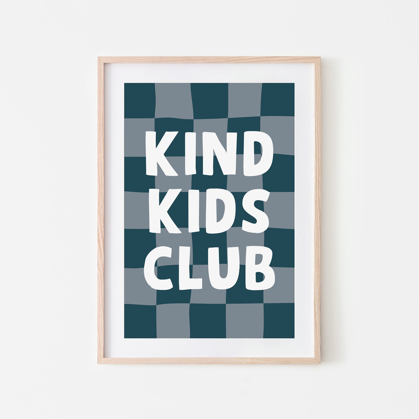 Kind-Kids-Club-Childrens-Wall-Art-Poster-in-Navy-Website-Main-Image