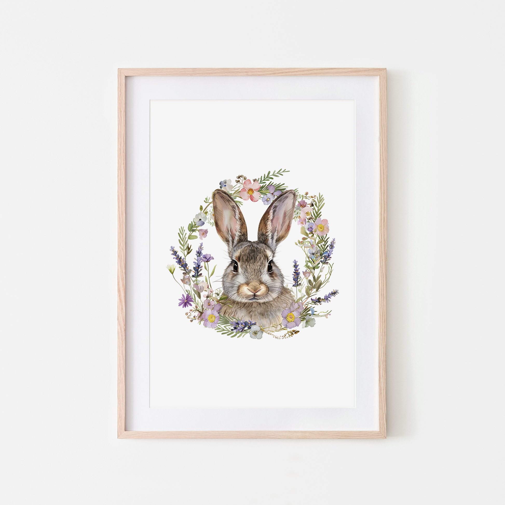 Meadow-Watercolour-Bunny-Rabbit-Wall-Art-in-White
