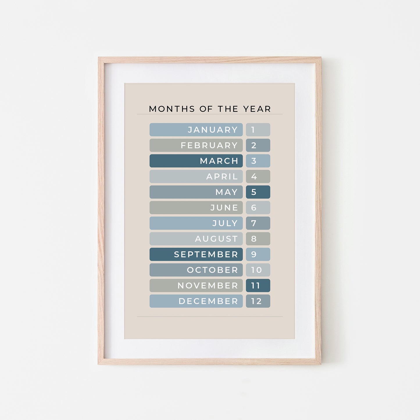 Months-of-the-Year-Educational-Wall-Art-Website-Main-Image-Ocean-on-Sand