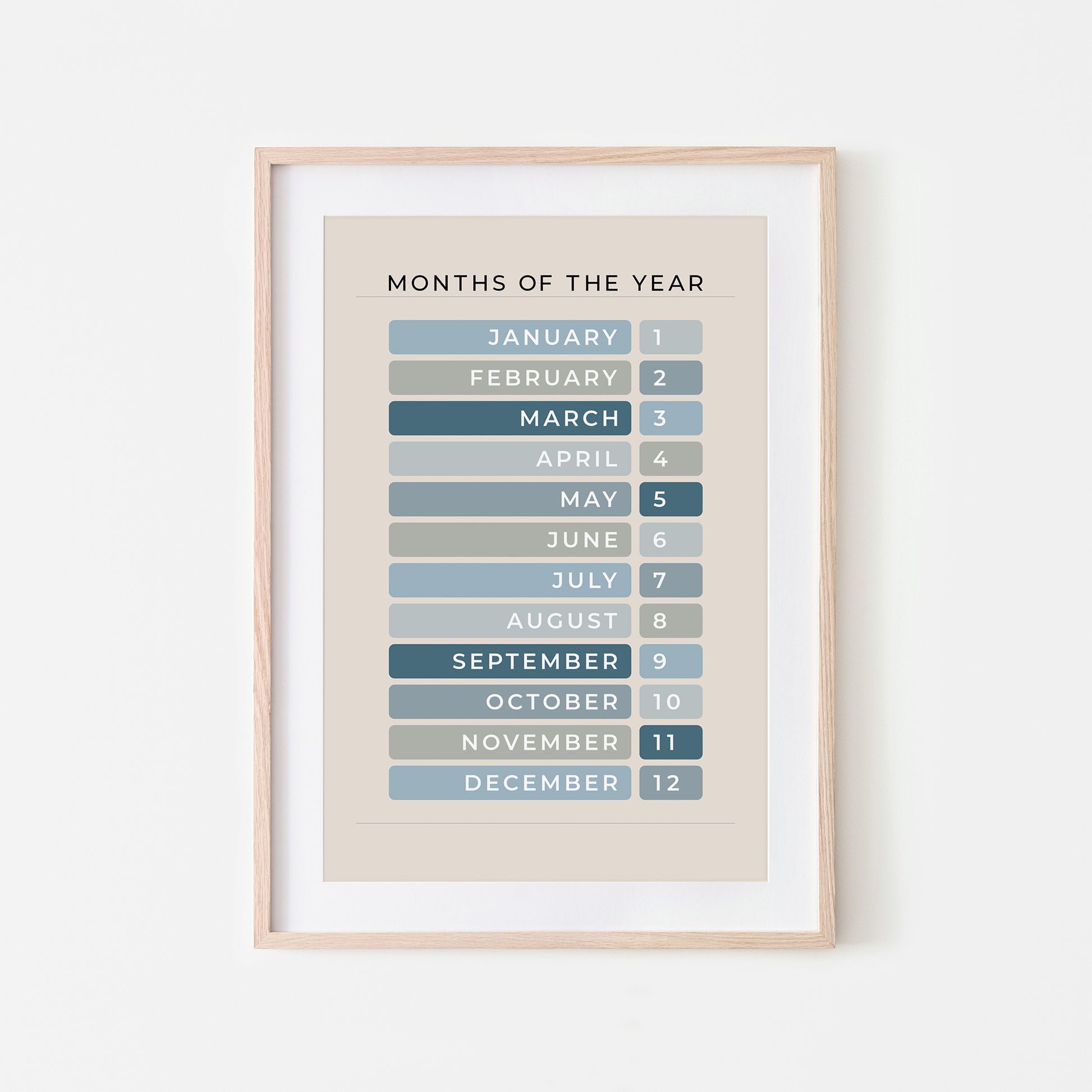 Months-of-the-Year-Educational-Wall-Art-Website-Main-Image-Ocean-on-Sand