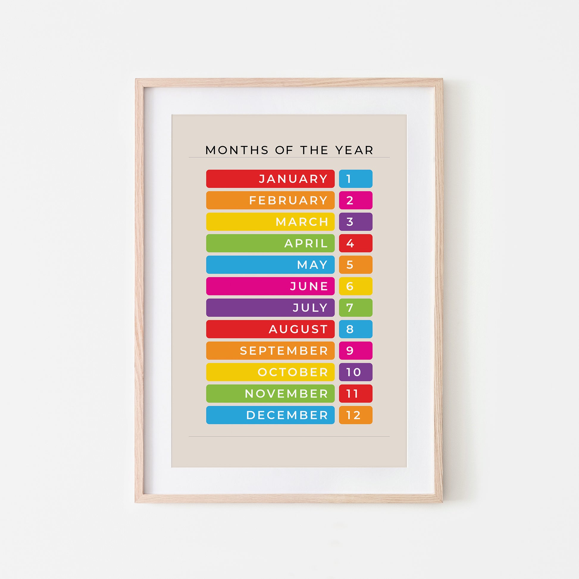 Months-of-the-Year-Educational-Wall-Art-Website-Main-Image-Rainbow-on-Sand