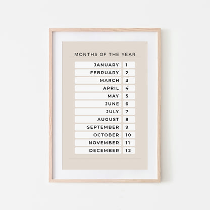 Months-of-the-Year-Educational-Wall-Art-Website-Main-Image-White-on-Sand