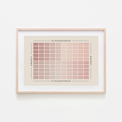 Mood-Meter-Mental-Health-Wall-Art-Poster-in-Peony-and-Monochrome-on-Sand