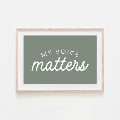 My-Voice-Matters-Wall-Art-Website-Eucalyptus-Green