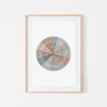 Needs-Wheel-Mental-Health-Wall-Art-in-Earthy-and-Black-on-White