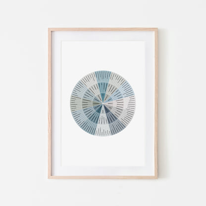 Needs-Wheel-Mental-Health-Wall-Art-in-Ocean-Blue-and-Monochrome-on-White