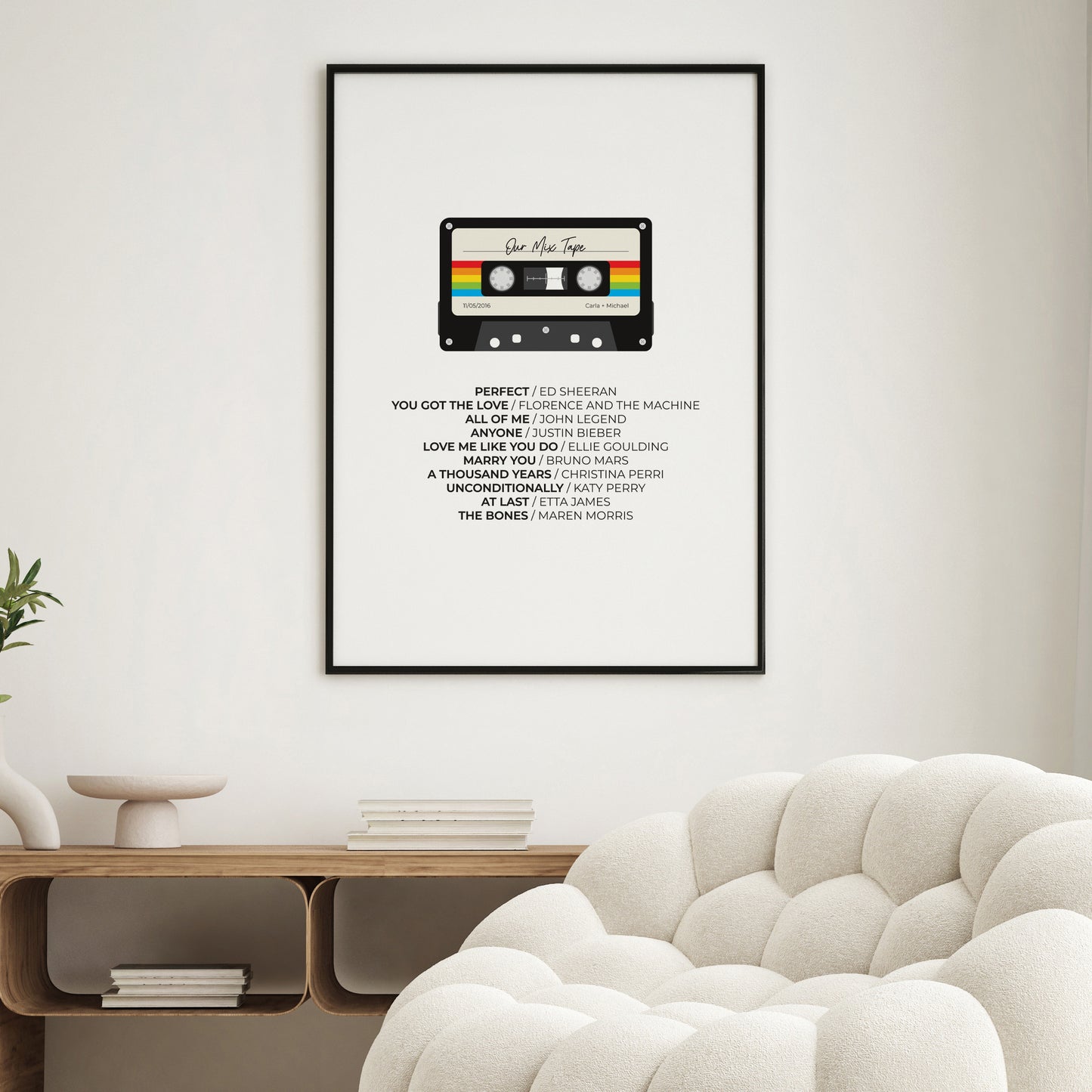 Our-Mix-Tape-Custom-Playlist-Poster-Print-Bright-Rainbow-Portrait