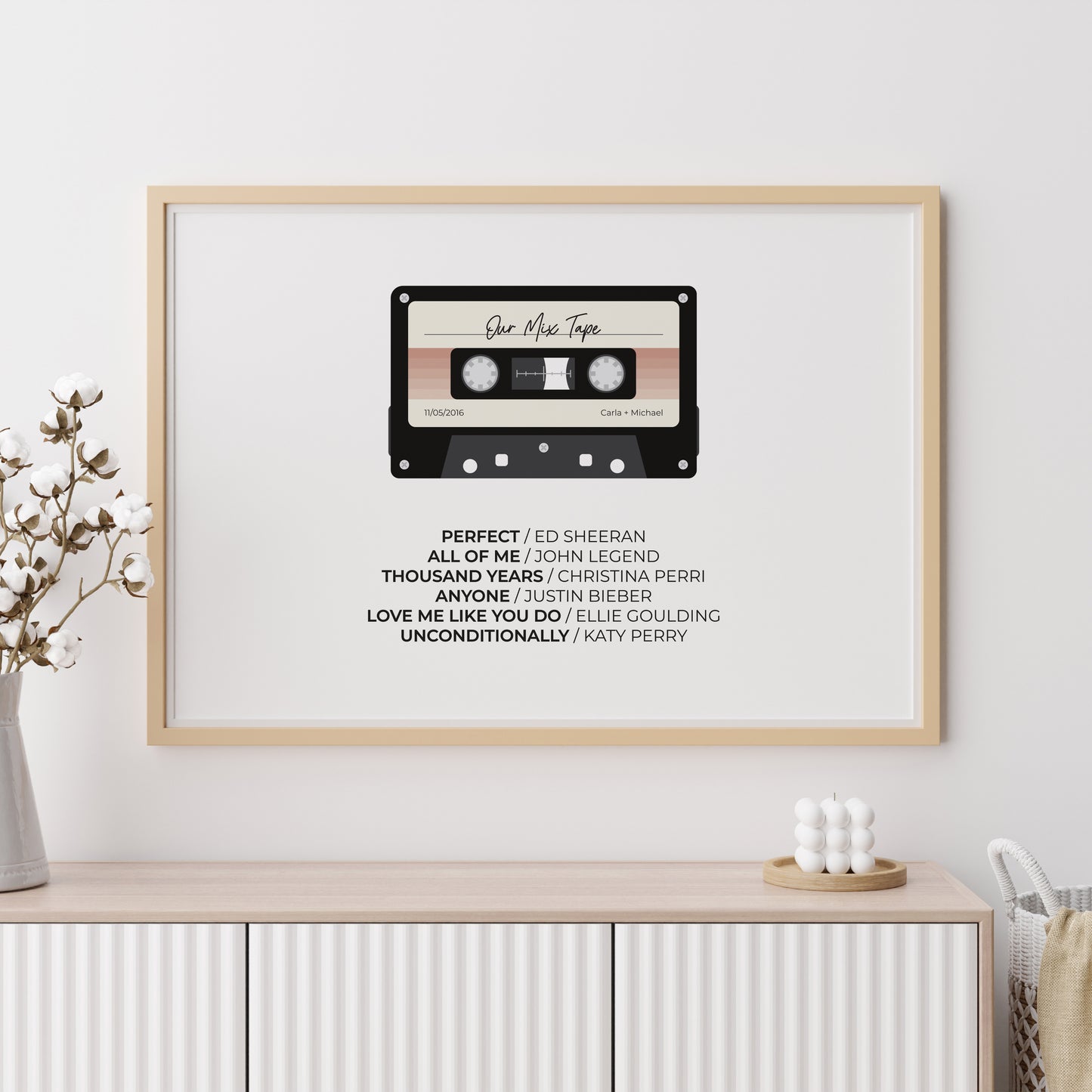 Our-Mix-Tape-Custom-Playlist-Poster-Print-Nude-Ombre-Landscape