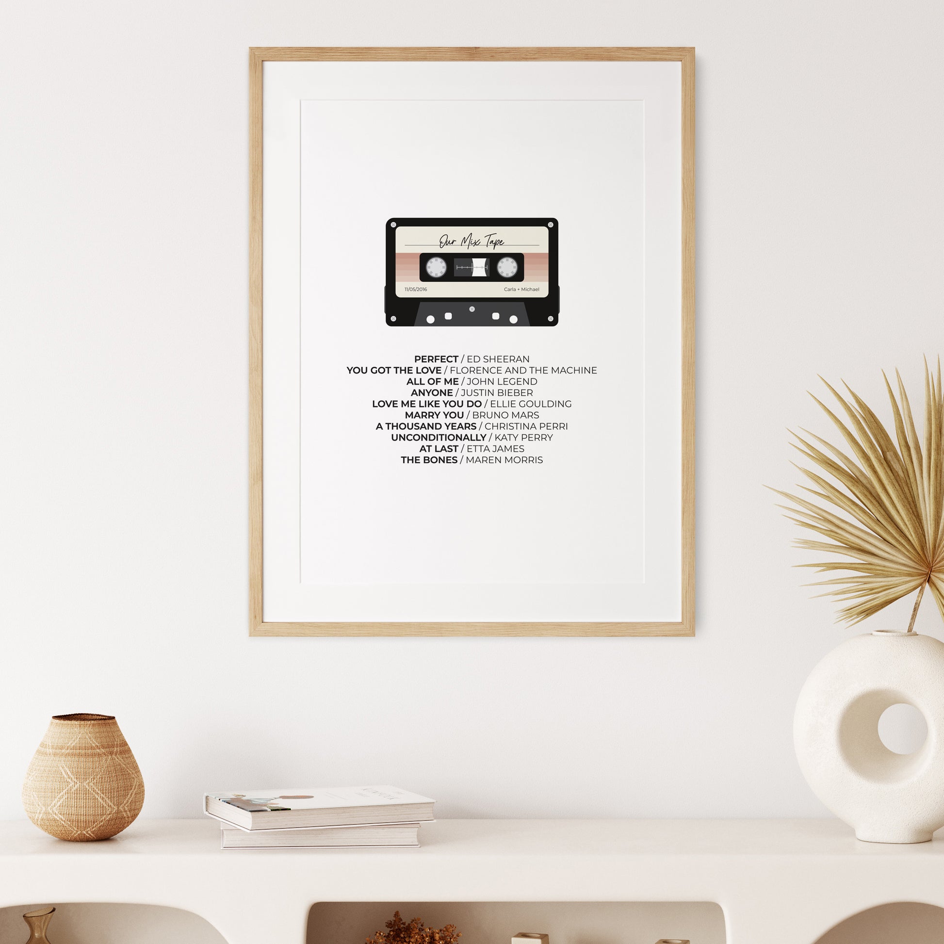 Our-Mix-Tape-Custom-Playlist-Poster-Print-Nude-Ombre-Portrait