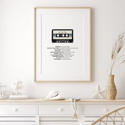 Our-Mix-Tape-Custom-Playlist-Poster-Print-Ocean-Ombre-Portrait