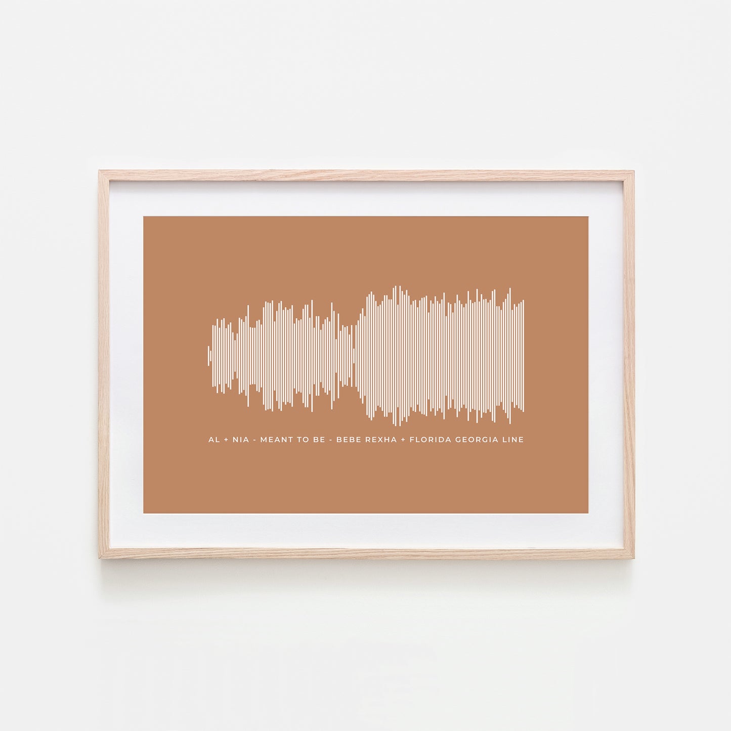 Our-Soundwave-Custom-Song-Poster-Print-in-White-on-Tan