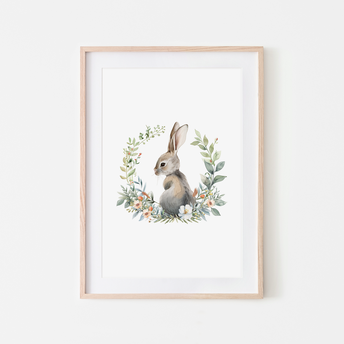 Peep-Watercolour-Bunny-Rabbit-Wall-Art-in-White