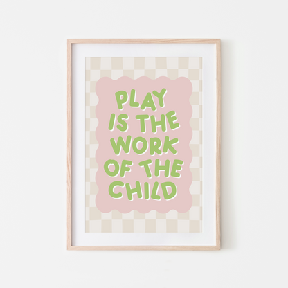 Play-is-the-Work-of-the-Child-Wall-Art-Website-Apple-on-Carnation