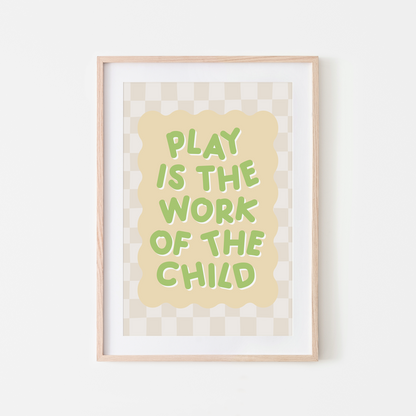 Play-is-the-Work-of-the-Child-Wall-Art-Website-Apple-on-Lemon