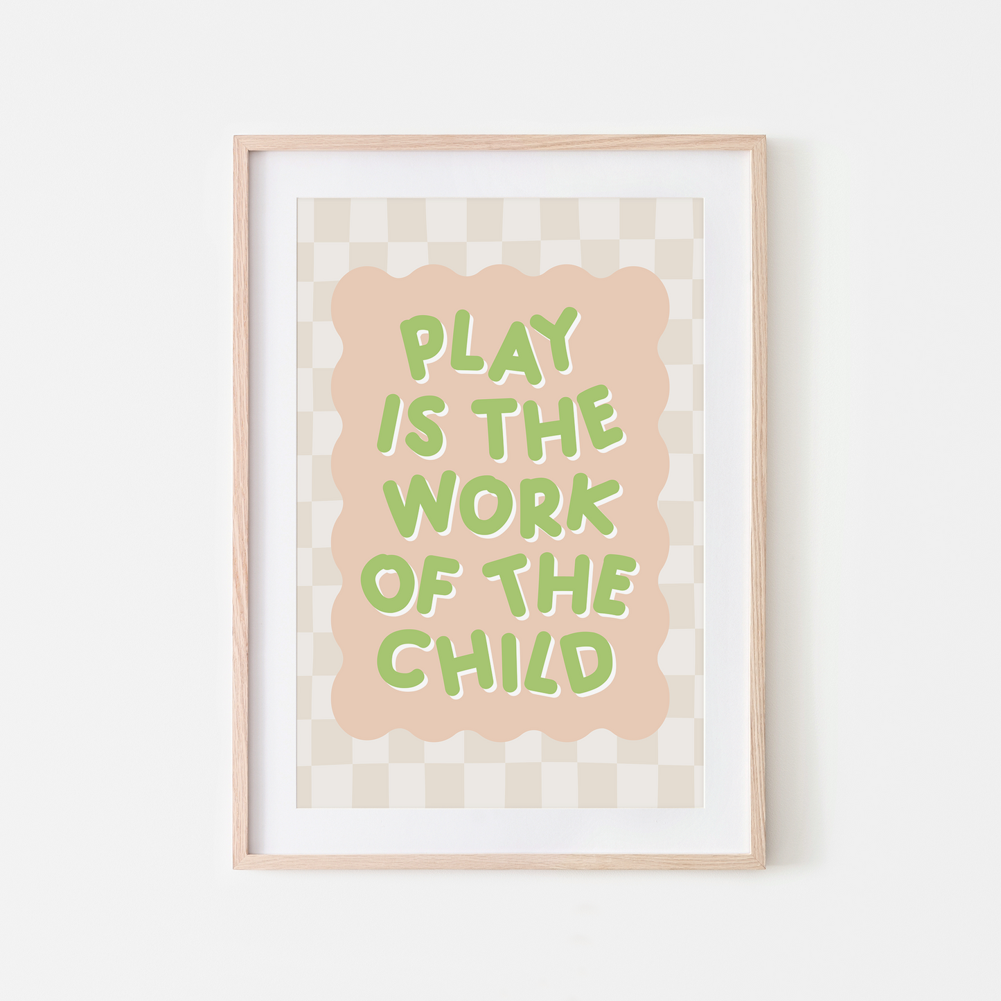 Play-is-the-Work-of-the-Child-Wall-Art-Website-Apple-on-Peach