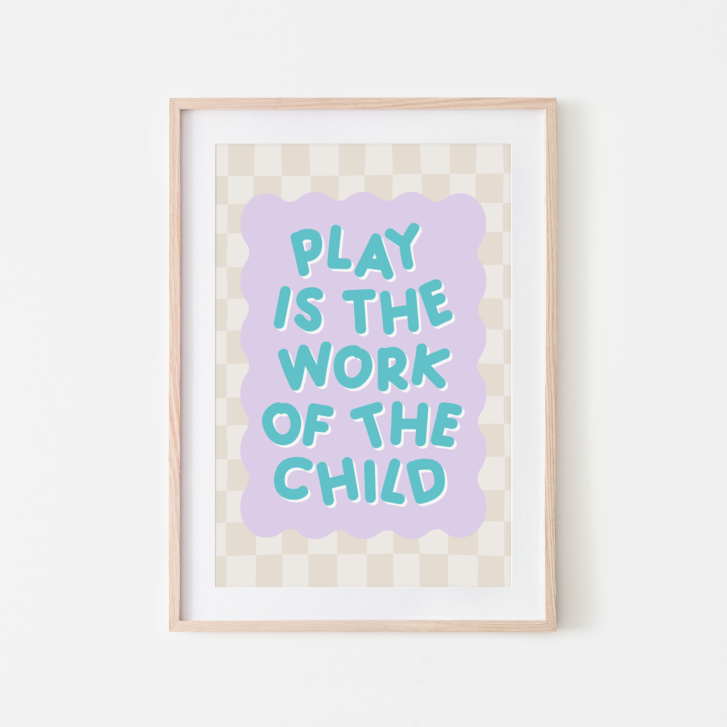 Play-is-the-Work-of-the-Child-Wall-Art-Website-Aqua-on-Lilac
