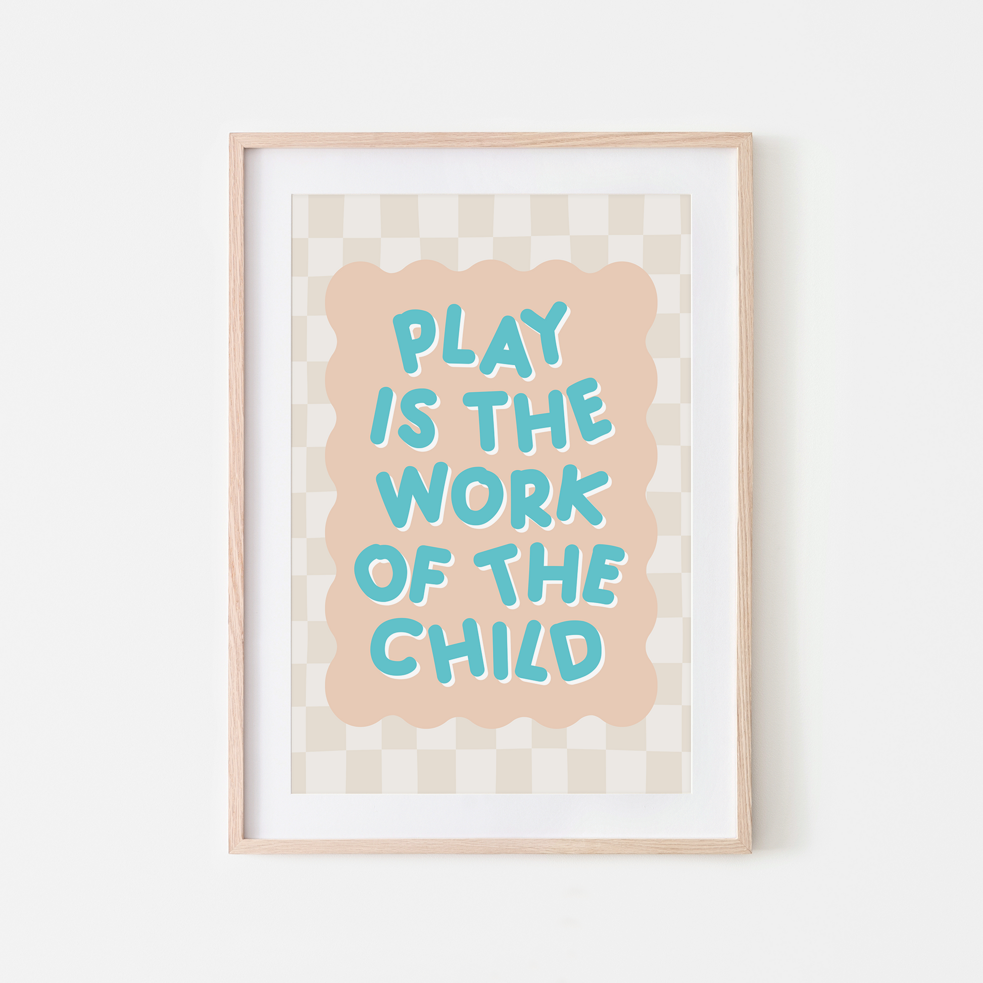 Play-is-the-Work-of-the-Child-Wall-Art-Website-Aqua-on-Peach