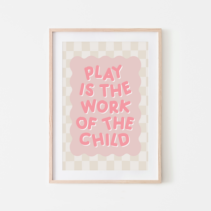 Play-is-the-Work-of-the-Child-Wall-Art-Website-Bubblegum-on-Carnation
