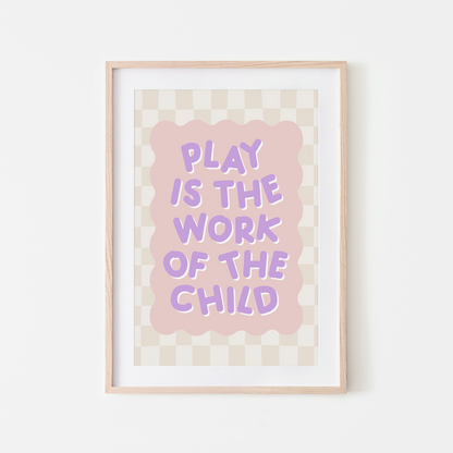 Play-is-the-Work-of-the-Child-Wall-Art-Website-Violet-on-Carnation