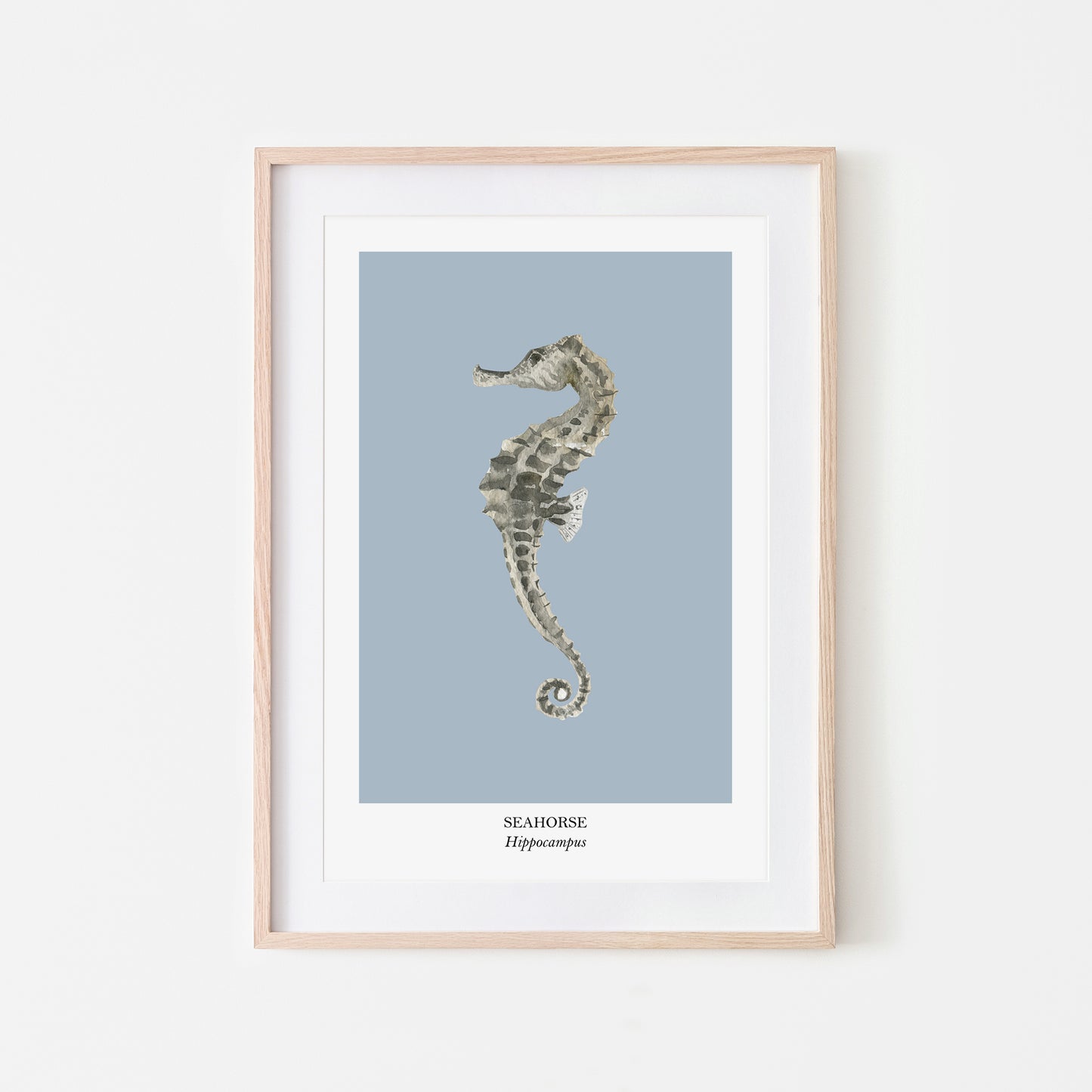 Seahorse-Watercolour-Sea-Creature-Wall-Art-in-Fog-Blue