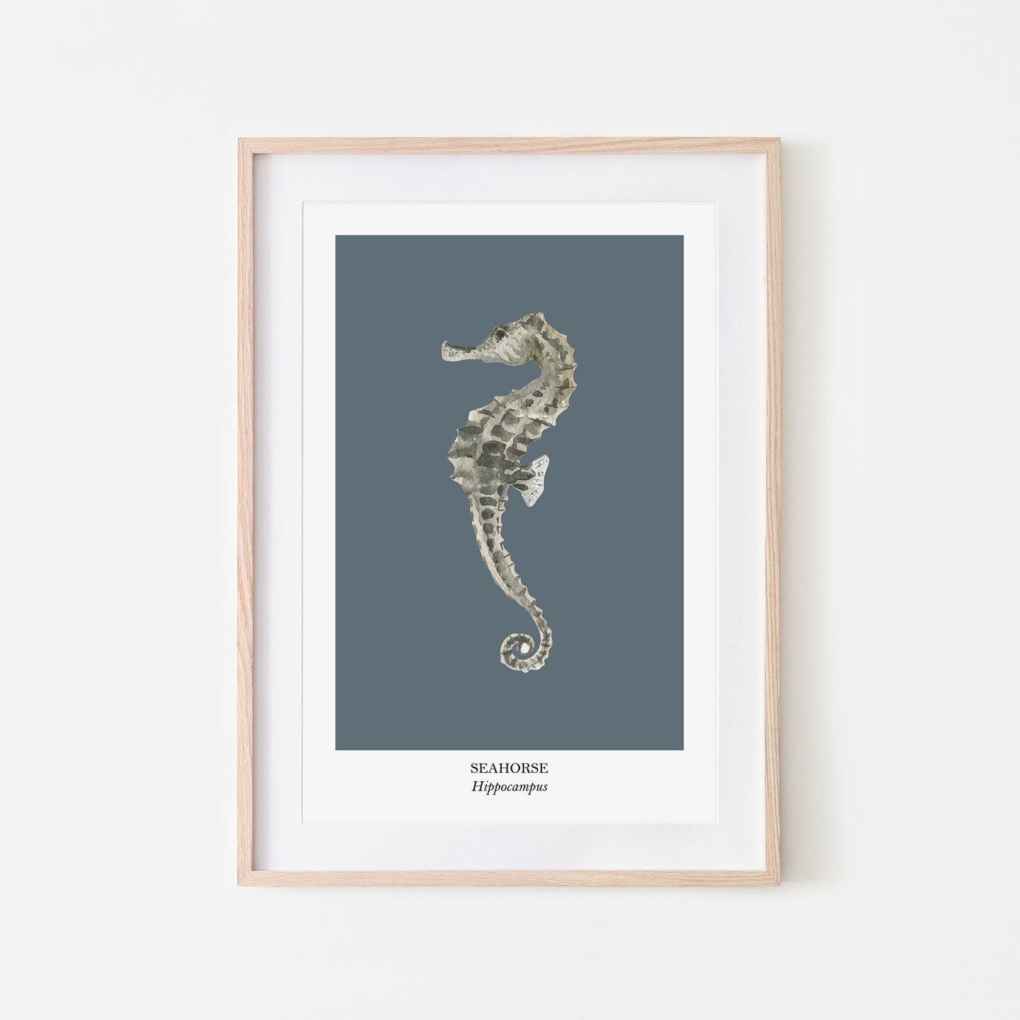 Seahorse-Watercolour-Sea-Creature-Wall-Art-in-Sky-Blue