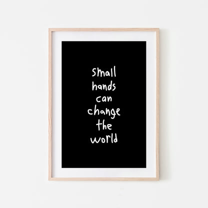Small-Hands-Can-Change-the-World-Black-Website-Main-Image