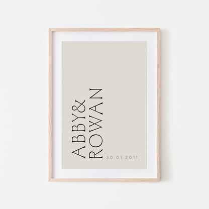 Soulmates-Serif-Custom-Couples-Print-in-Black-on-Linen-Serif-Style