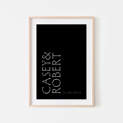 Soulmates-Serif-Custom-Couples-Print-in-White-on-Black-Serif-Style