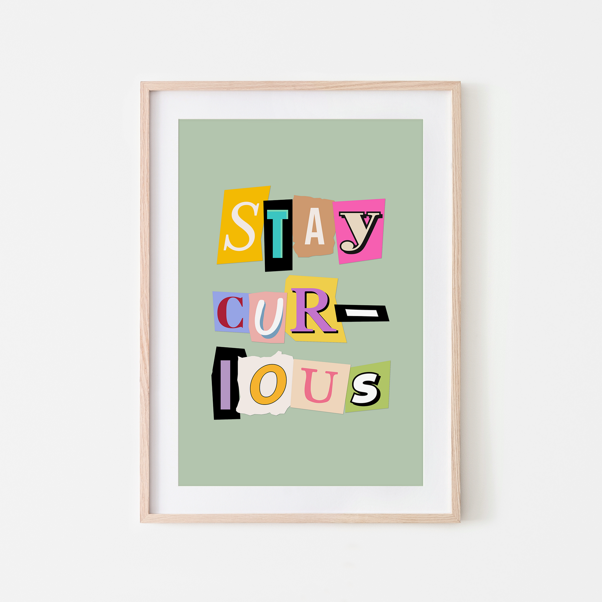Stay-Curious-Wall-Art-Website-Moss-Green