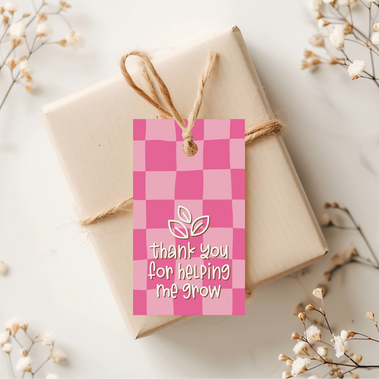 Thank-You-For-Helping-Me-Grow-Retro-Pink-Teacher-Appreciation-Gift-Tag-1