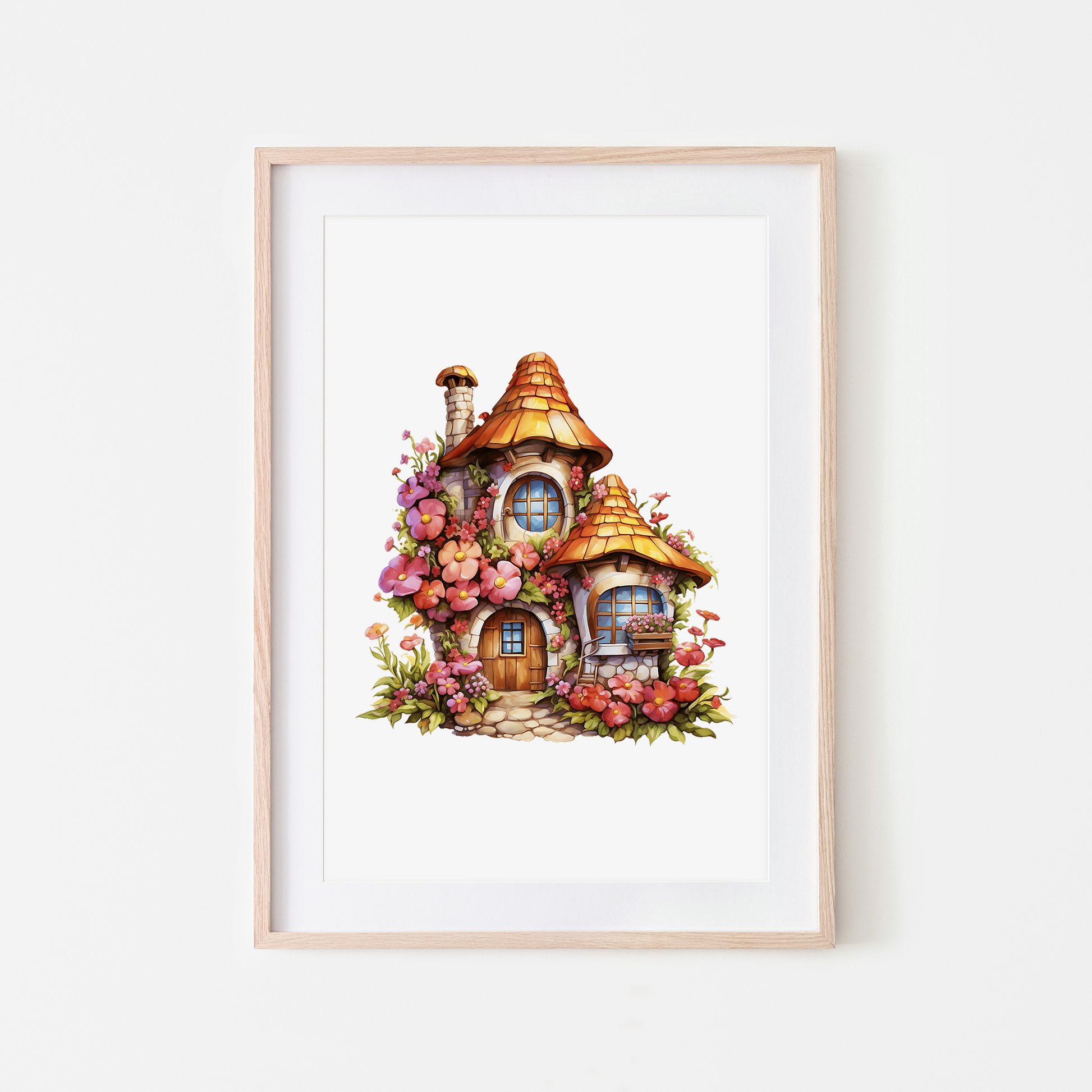 The-Acorn-Adobe-Woodland-Style-Fairy-House-in-White