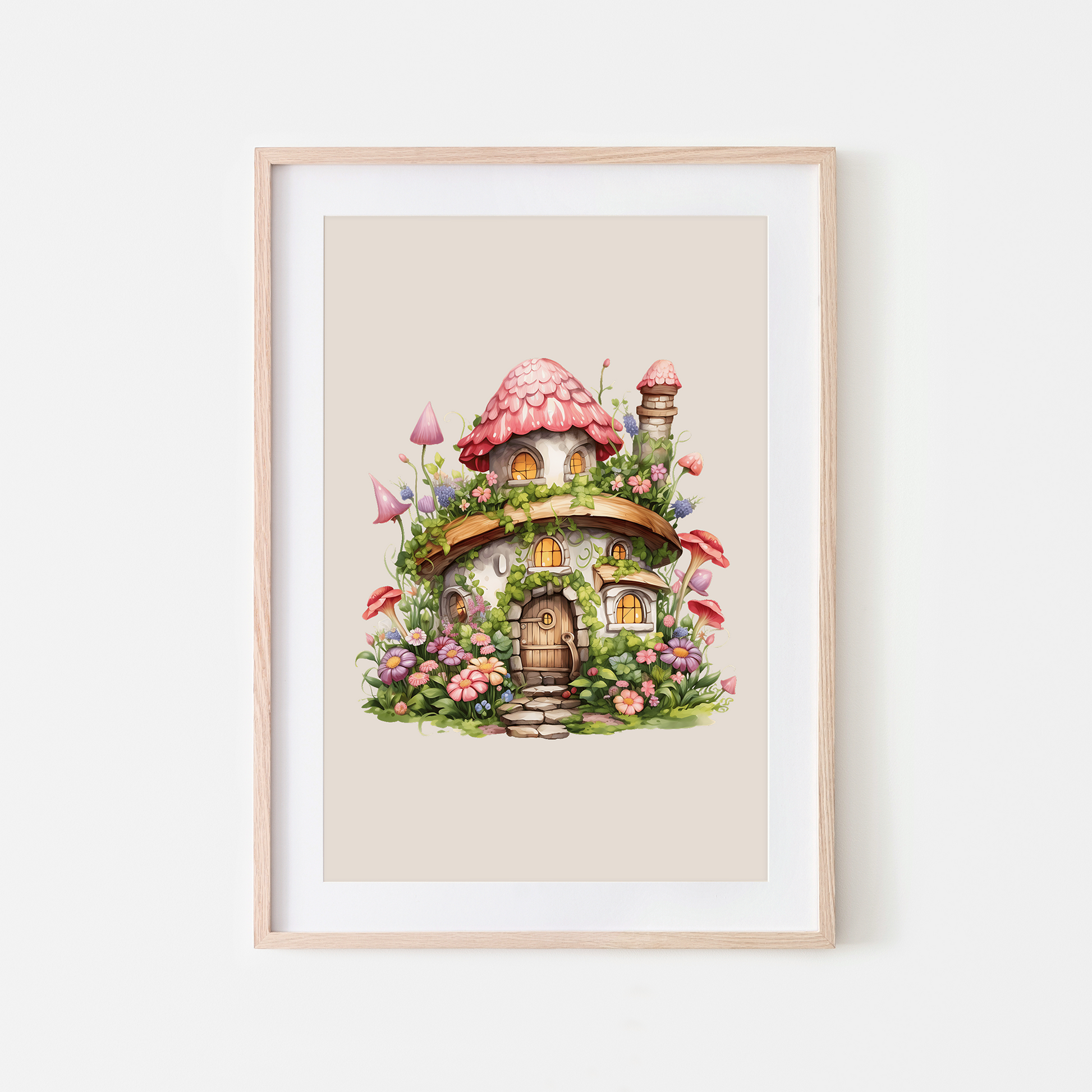 The-Blooming-Burrow-Woodland-Style-Fairy-House-in-Sand