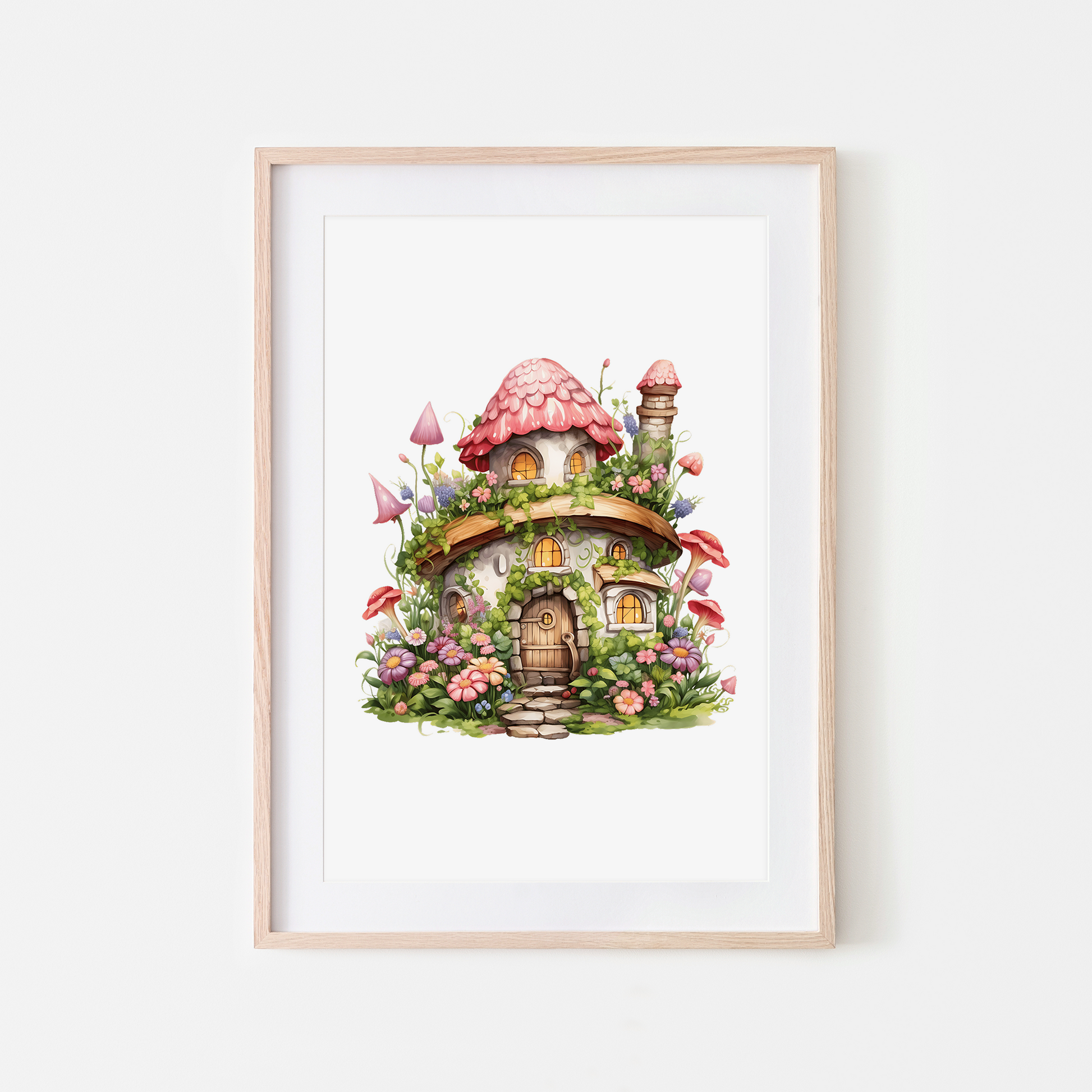 The-Blooming-Burrow-Woodland-Style-Fairy-House-in-White