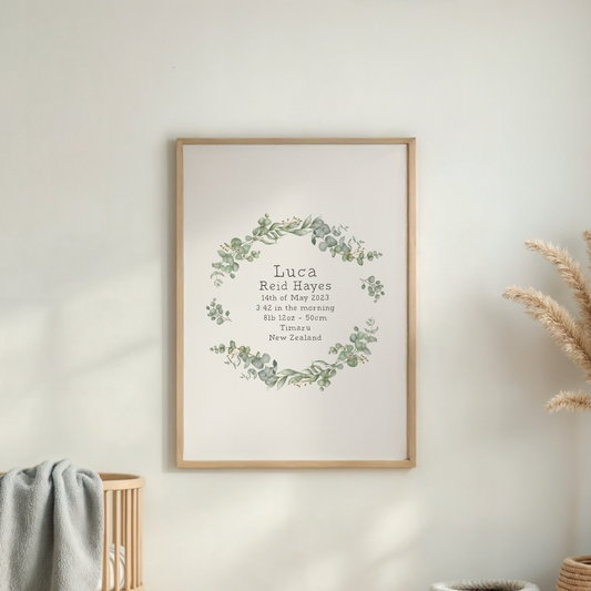 The-Branches-Eucalyptus-Leaf-Birth-Poster-in-White-Serif-Website-Main-Image