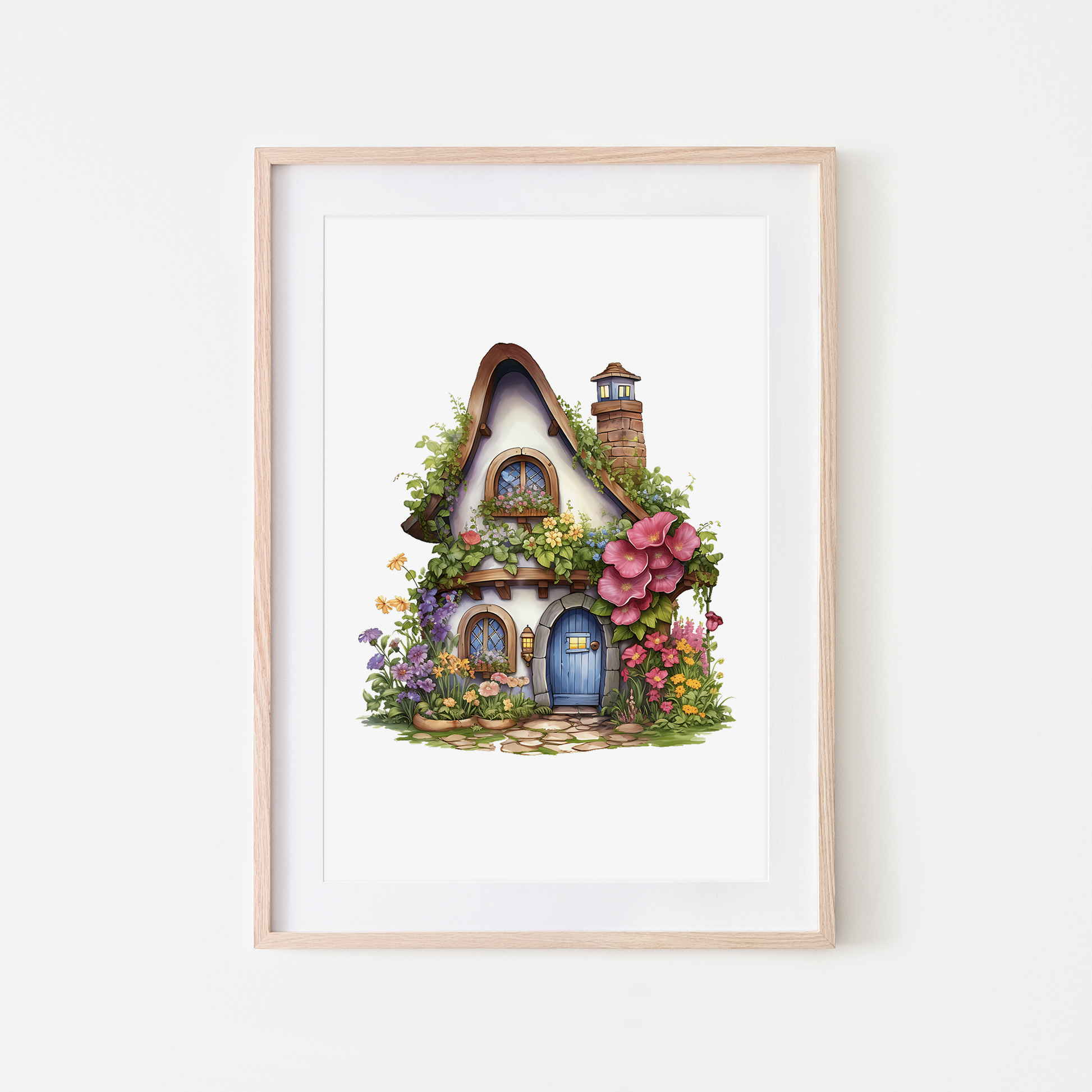 The-Verdant-Villa-Woodland-Style-Fairy-House-in-White
