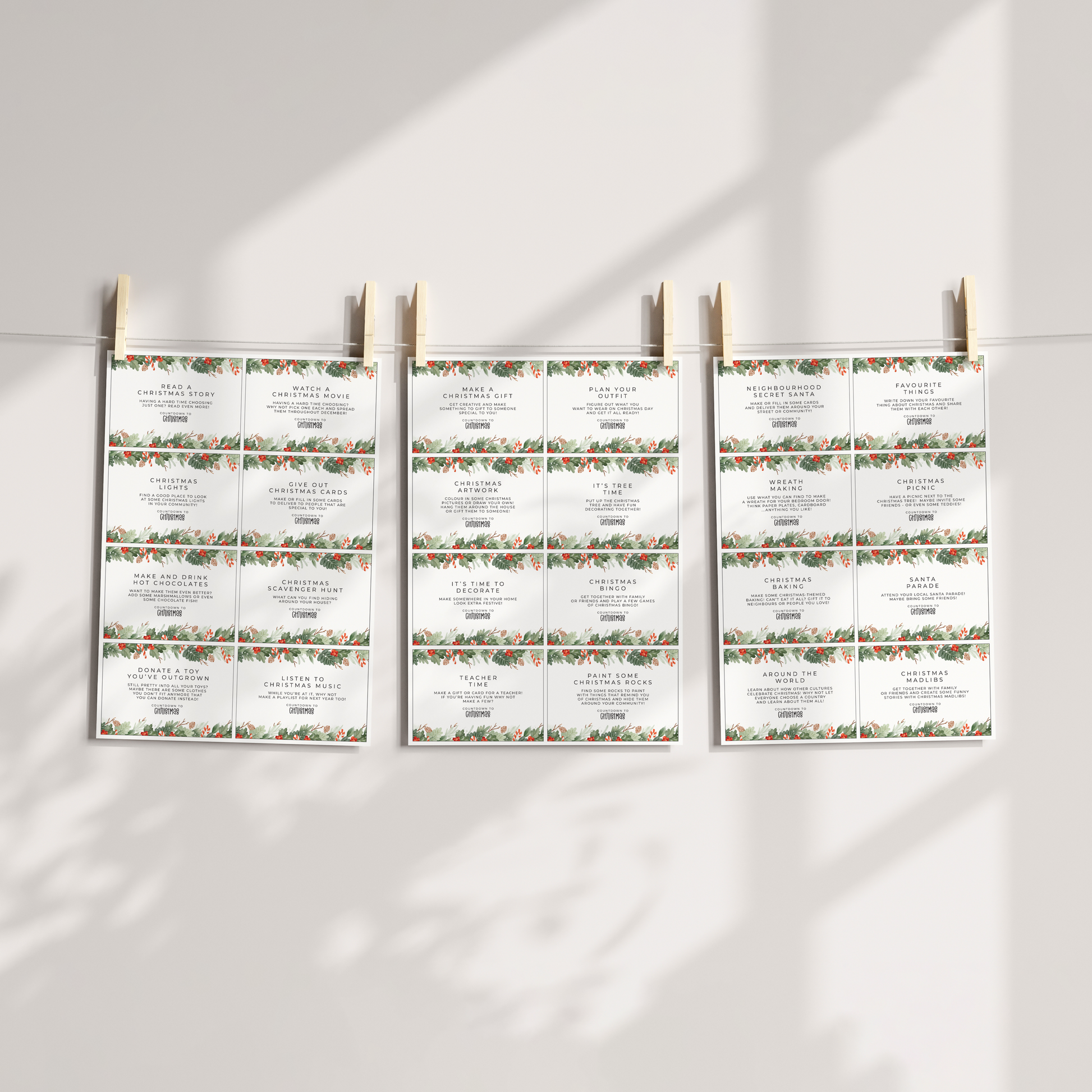 Traditional-Advent-Cards-Free-Printable-Set