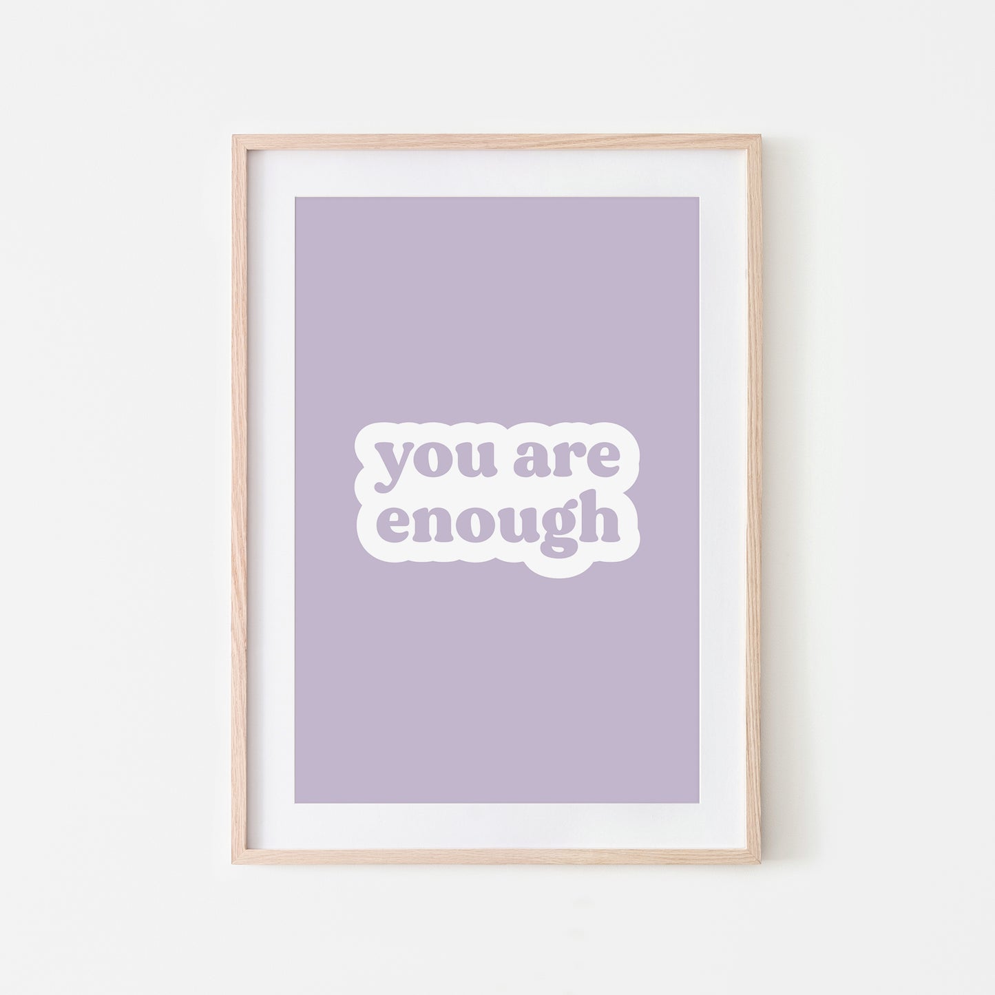 You-Are-Enough-Affirmation-Print-Lavender-Website-Main-Image