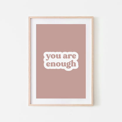 You-Are-Enough-Affirmation-Print-Rose-Website-Main-Image