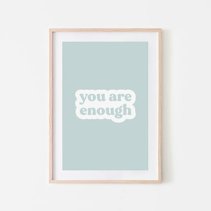 You-Are-Enough-Affirmation-Print-Shell-Website-Main-Image