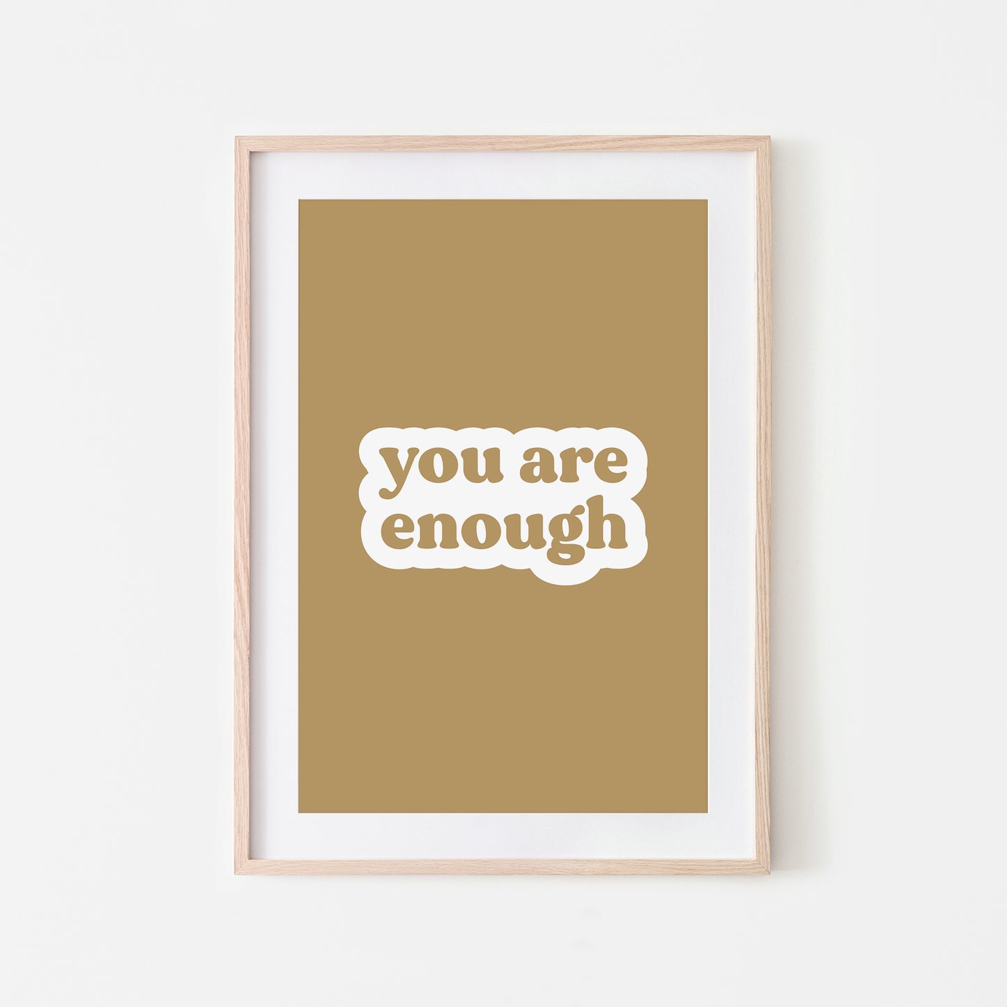 You-Are-Enough-Affirmation-Print-Wheat-Website-Main-Image