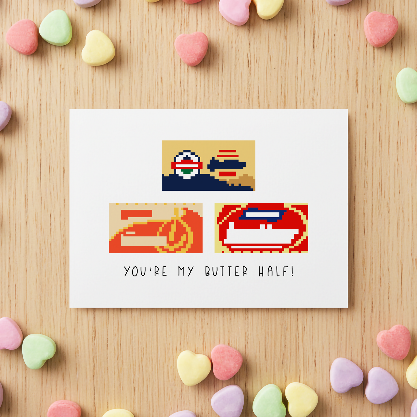 You're-My-Butter-Half-5x7-Valentine's-Day-Greeting-Card-by-The-Print-Nook