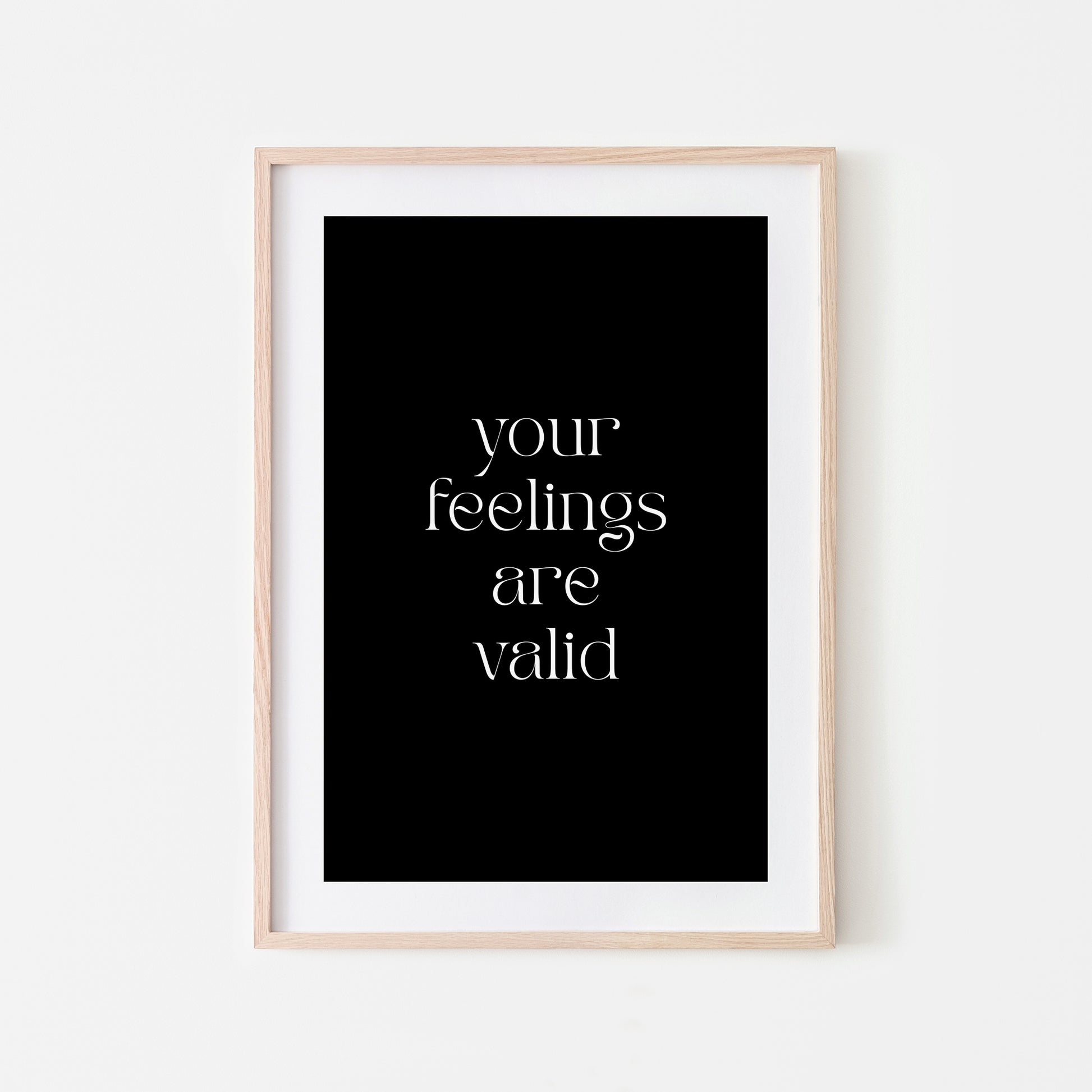 Your-Feelings-Are-Valid-Quote-Wall-Art-in-Black