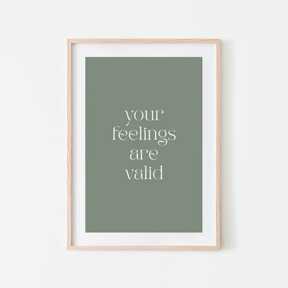 Your-Feelings-Are-Valid-Quote-Wall-Art-in-Eucalyptus