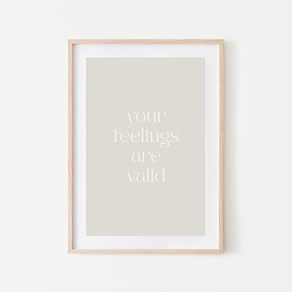 Your-Feelings-Are-Valid-Quote-Wall-Art-in-Linen